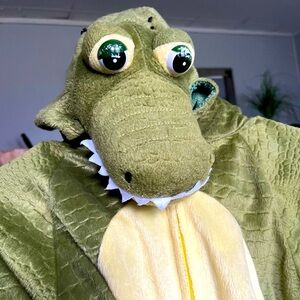 Alligator halloween costume or pajama!
